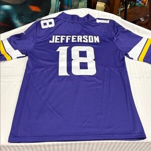 Minnesota Vikings Justin Jefferson #18 Nike On Field Jersey Men’s Small